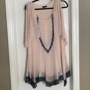 Anthropologie flapper style dress